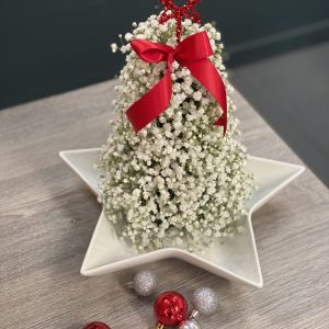 SPARKLE CHRISTMAS TREE TABLE CENTRE